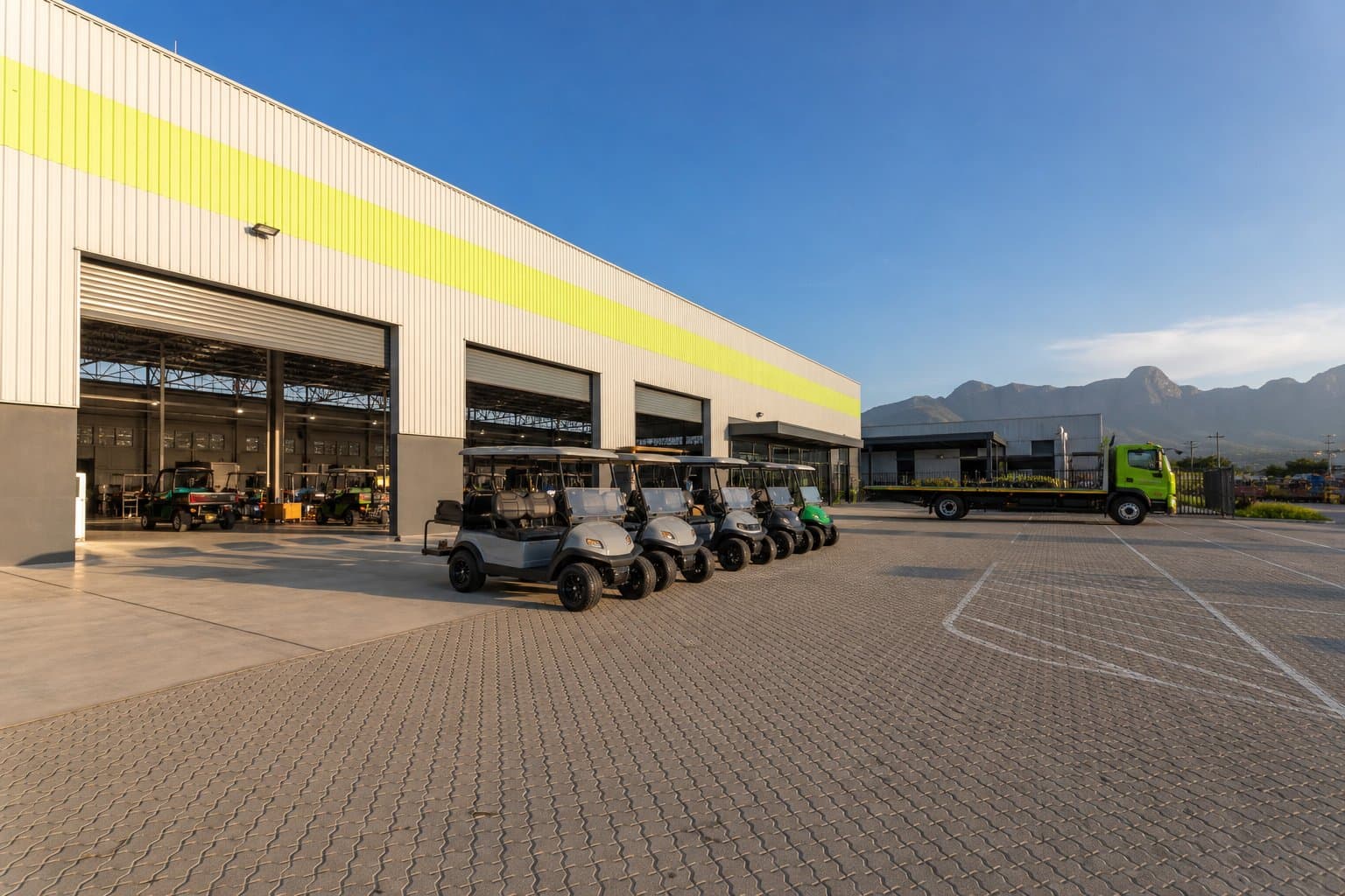 The Sequence Golf Carts facility at 19 Chennel, Eskom Road, Brackenfell, Western Cape