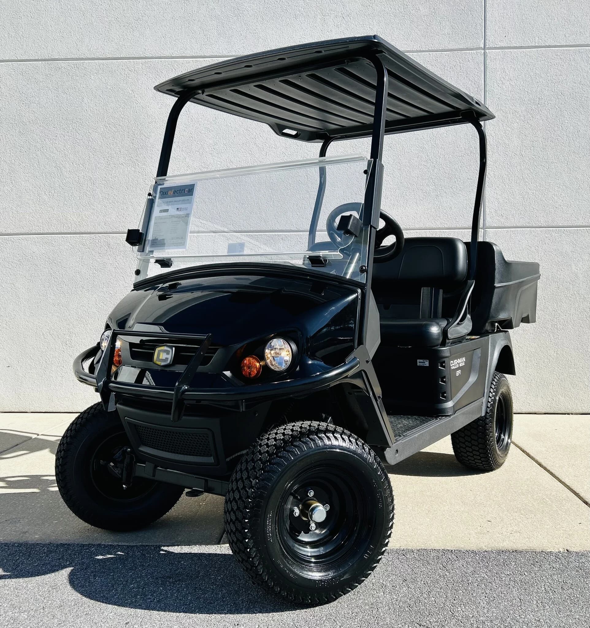 2024 Cushman Hauler 1200 EFI Gas UTV — Black — High-Capacity Workhorse Sale