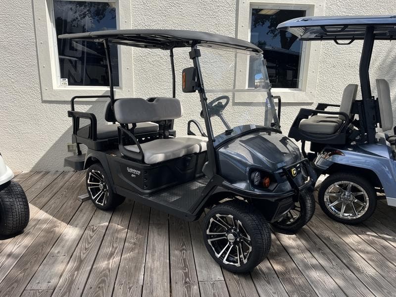 2024 Cushman Shuttle 2+2 Gas PTV — Metallic Charcoal — Unlimited Range 4-Passenger Sale — additional view