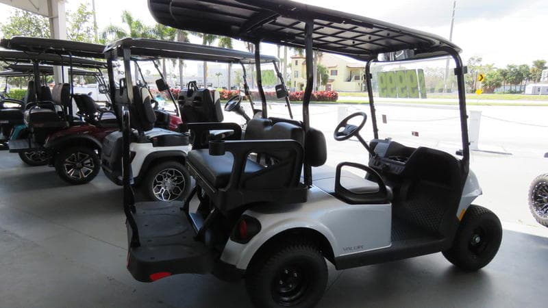 2024 E-Z-GO Valor EX1 Gas PTV — Platinum Finish — Independent Suspension — Unlimited Range Sale — additional view