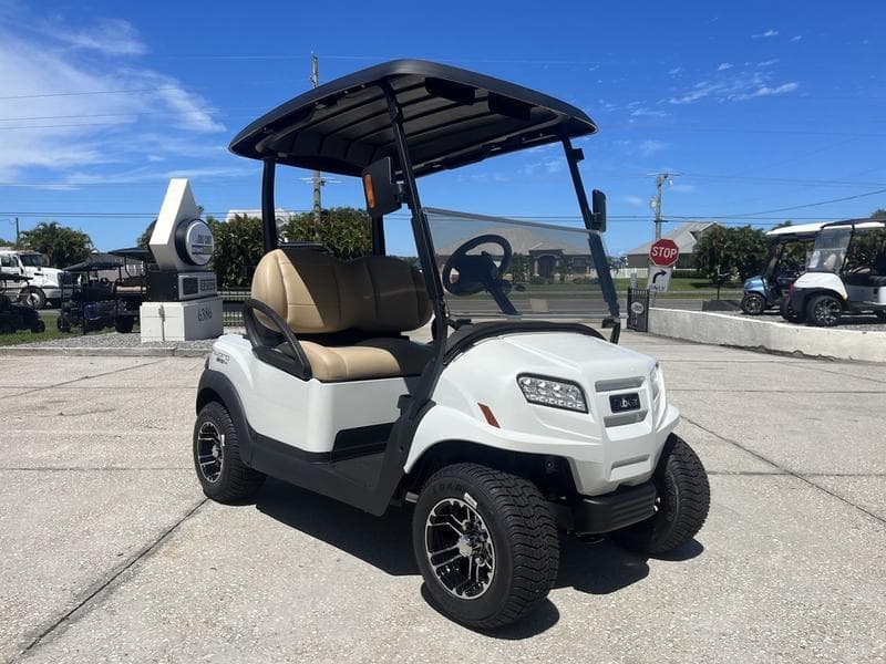 2025 Club Car Onward 2-Passenger HP Lithium Golf Cart — Glacier White