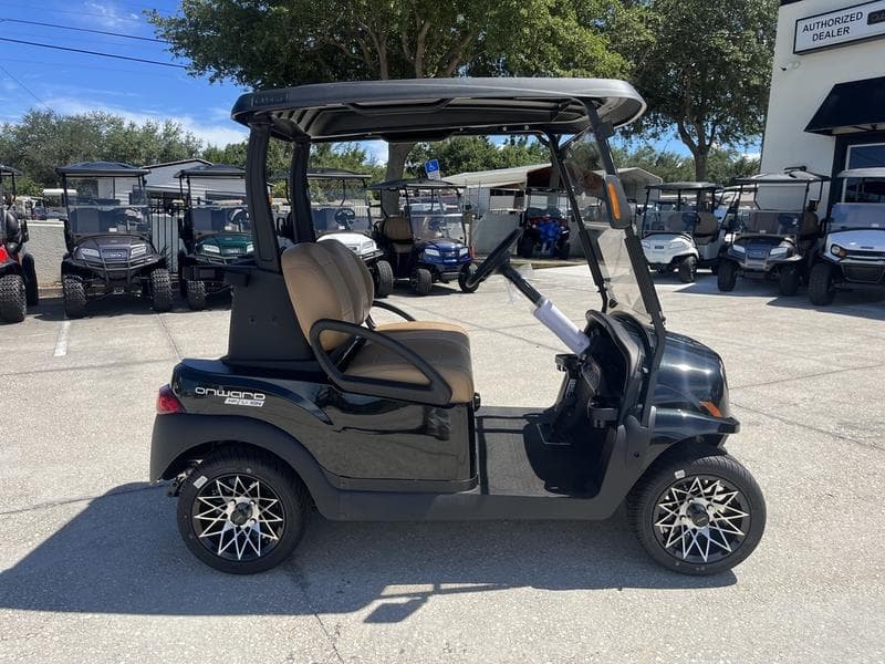 2025 Club Car Onward 2-Passenger HP Lithium Golf Cart — Metallic Tuxedo Black — Zero-Hassle Sale — additional view