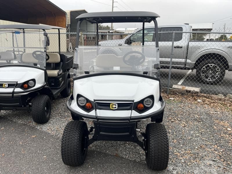 2025 Cushman Hauler 1200X Gas UTV — Lifted High-Capacity Workhorse in Bright White