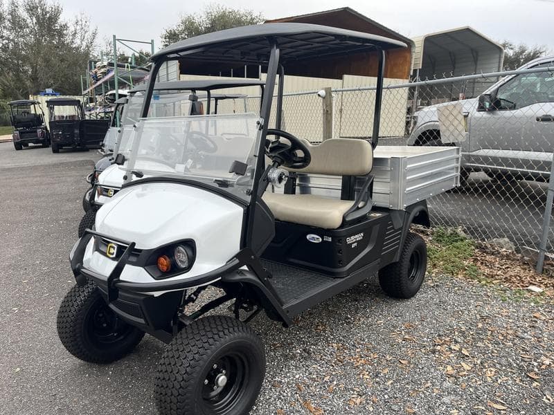 2025 Cushman Hauler 1200X Gas UTV — Lifted High-Capacity Workhorse in Bright White — additional view