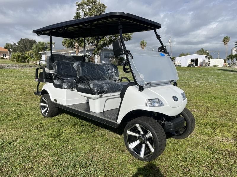 2025 Evolution Carrier 6 Plus — 6-Seater Lithium Electric Golf Cart