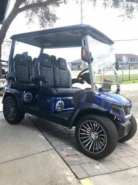 2025 Evolution D-Max GT4 Portimao Blue — 4-Seater with 24-Speaker Sound — additional view