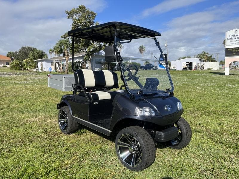 2025 Evolution Turfman 200 — Electric Utility Cart with Cargo Box