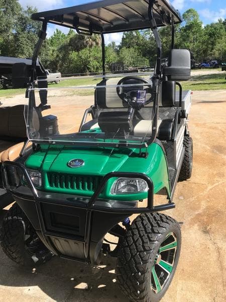 2025 Evolution Turfman 800 — Electric Utility Cart with Cargo Bed