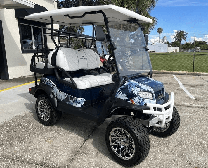 2026 Club Car Onward Lifted 4-Passenger Gas — Special Edition Tommy Bahama — On Sale — additional view