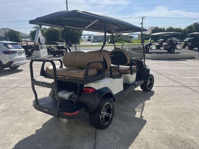2026 Club Car Onward Lifted 6-Passenger HP Lithium PTV — Glacier White — Zero-Maintenance Luxury — additional view