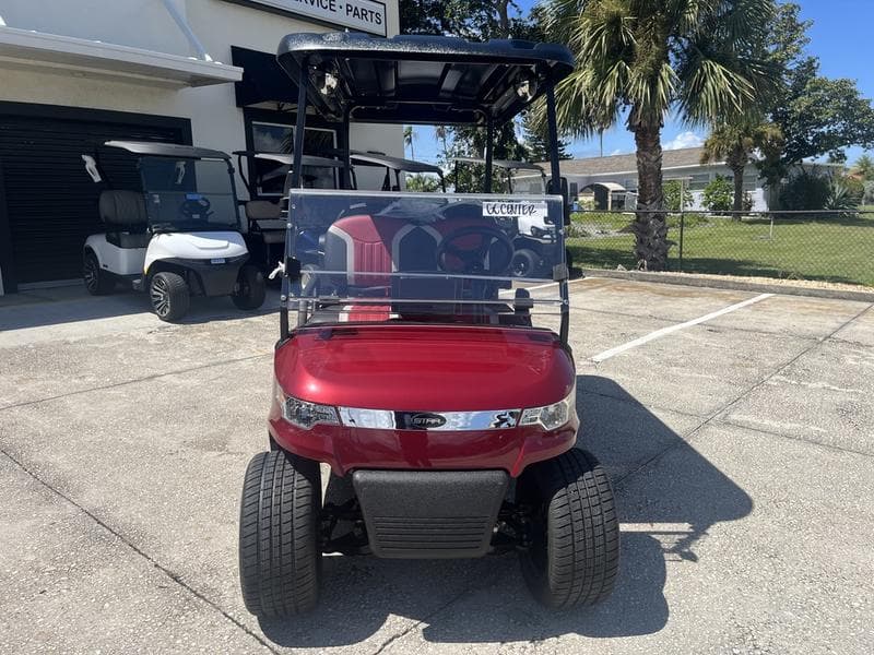2026 STAR EV Capella 2+2 LSV — Candy Apple Red — Street Legal 4-Passenger Electric Sale
