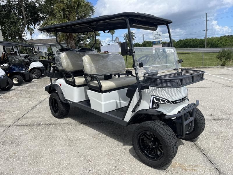 2026 STAR EV J-Model 4+2 LSV — Lifted 6-Passenger Lithium in Charcoal Moss — Premium Family Shuttle Sale